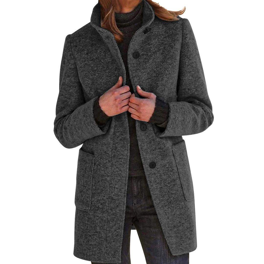 Manteau Élégant Long pour Femme