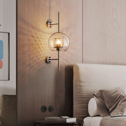 Lampe Murale en Verre Lumineuse