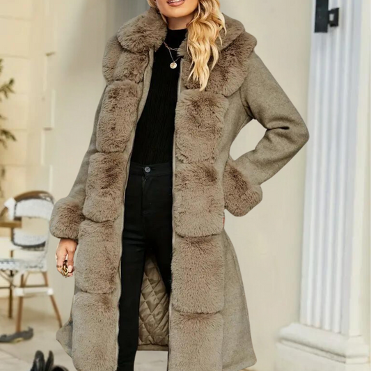 Manteau Femme Hivernal Douillet Élégant - Foivo