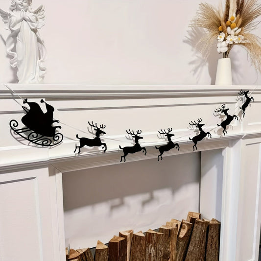 Guirlande de Noël Grosse Ourse Traîneau Suspendu Décoratif - BlxckFR