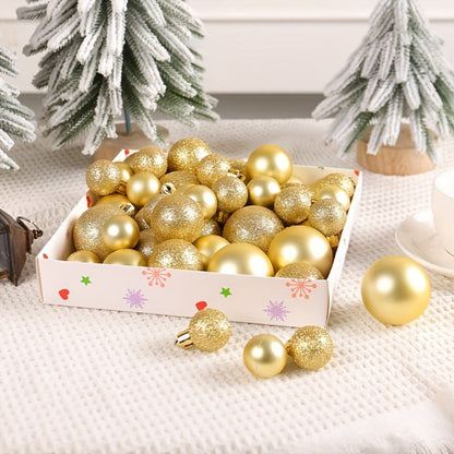 Décorations de Noël Boules Traditionnelles pour Arbre - BlxckFR
