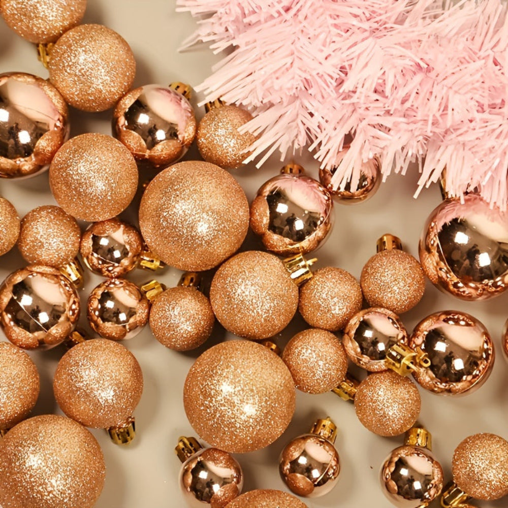Décorations de Noël Boules Traditionnelles pour Arbre