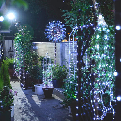 Guirlande de Noël Étincelante Pile Alimentée Étanche In/Outdoor