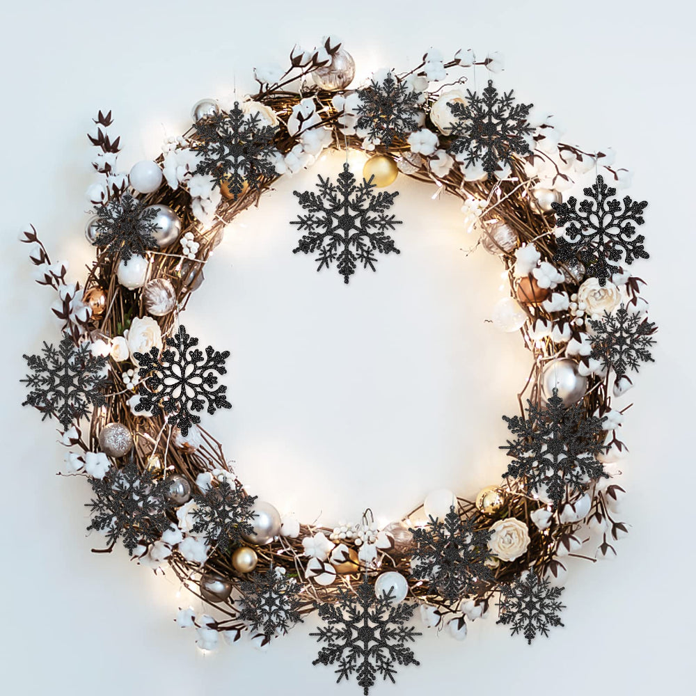 Décorations de Noël Flocon de Neige Ensemble Hiver - BlxckFR