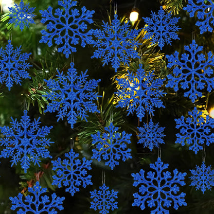 Décorations de Noël Flocon de Neige Ensemble Hiver