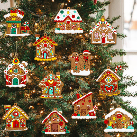 Décorations de Noël Biscuits Personnages Arbre de Noël - BlxckFR
