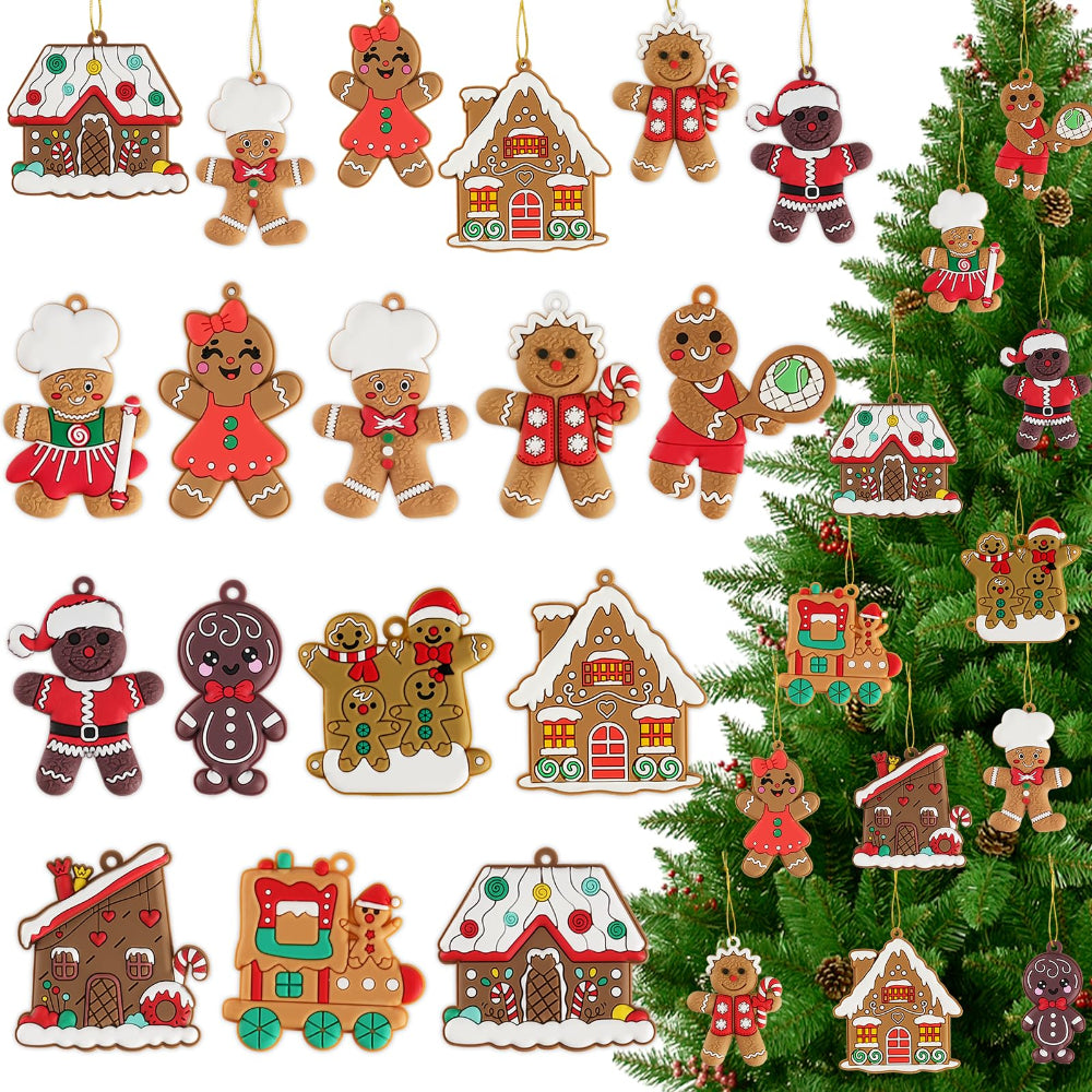 Décorations de Noël Biscuits Personnages Arbre de Noël