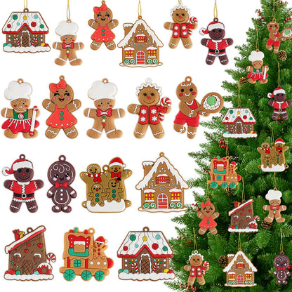 Décorations de Noël Biscuits Personnages Arbre de Noël