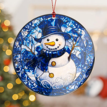Décorations de Noël Homme de Neige en Acrylique - BlxckFR