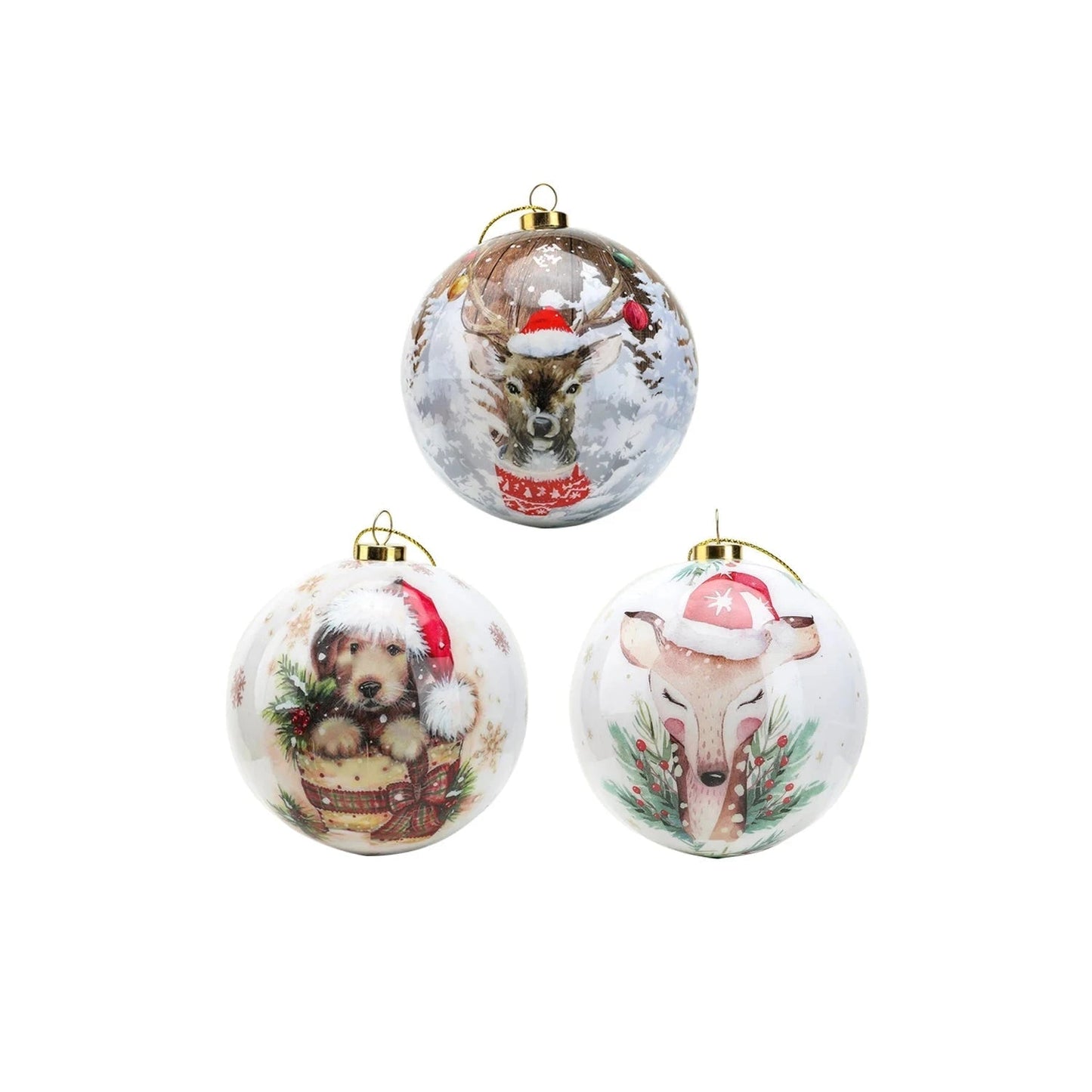 Décorations de Noël Luxe | Ornements Festifs Robustes