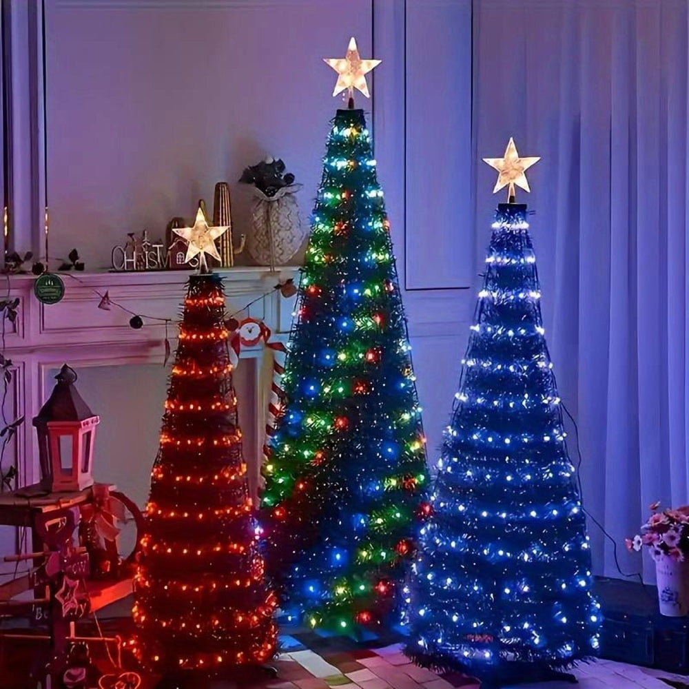 Lumière de Noël Intelligente RGB Télécommandée Décoration