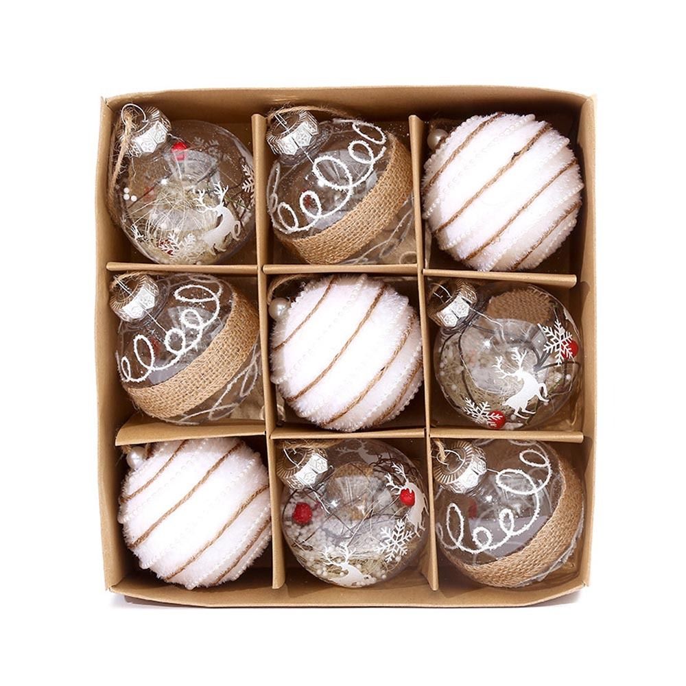 Boules de Noël Décoratives Pendantes
