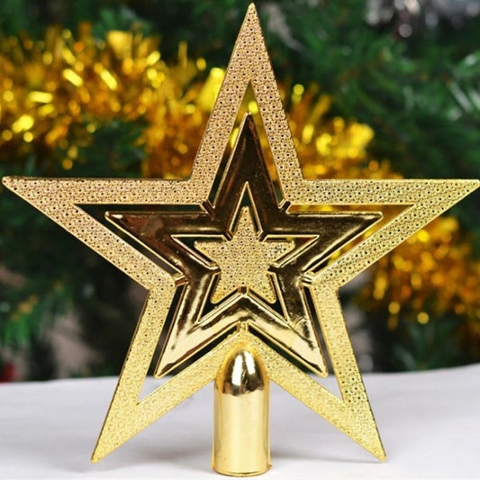Étoile de Noël en Or Brillant Décoration d'Arbre - BlxckFR
