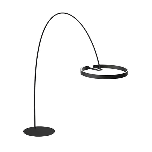 Lampe de Sol Élégante à Courbe Épurée - Foivo