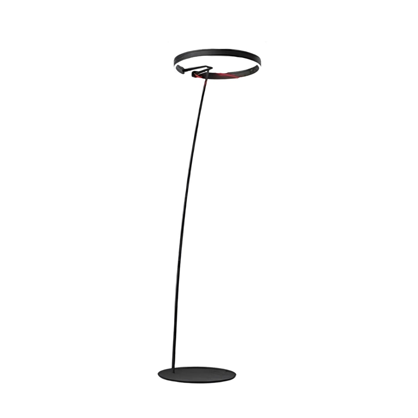 Lampe de Sol Élégante à Courbe Épurée
