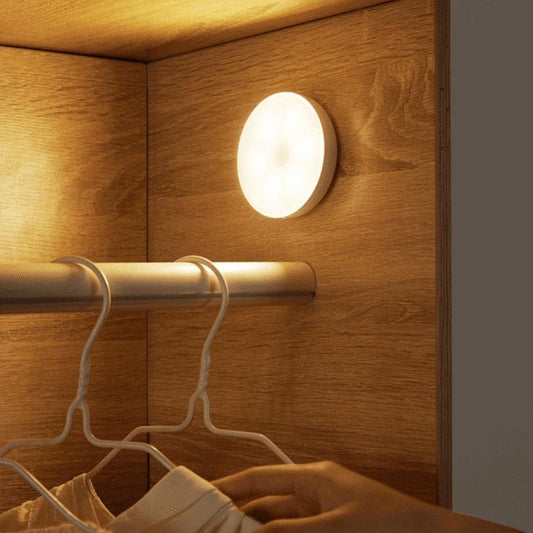 Lampe Détection Mouvement Rond - BlxckFR