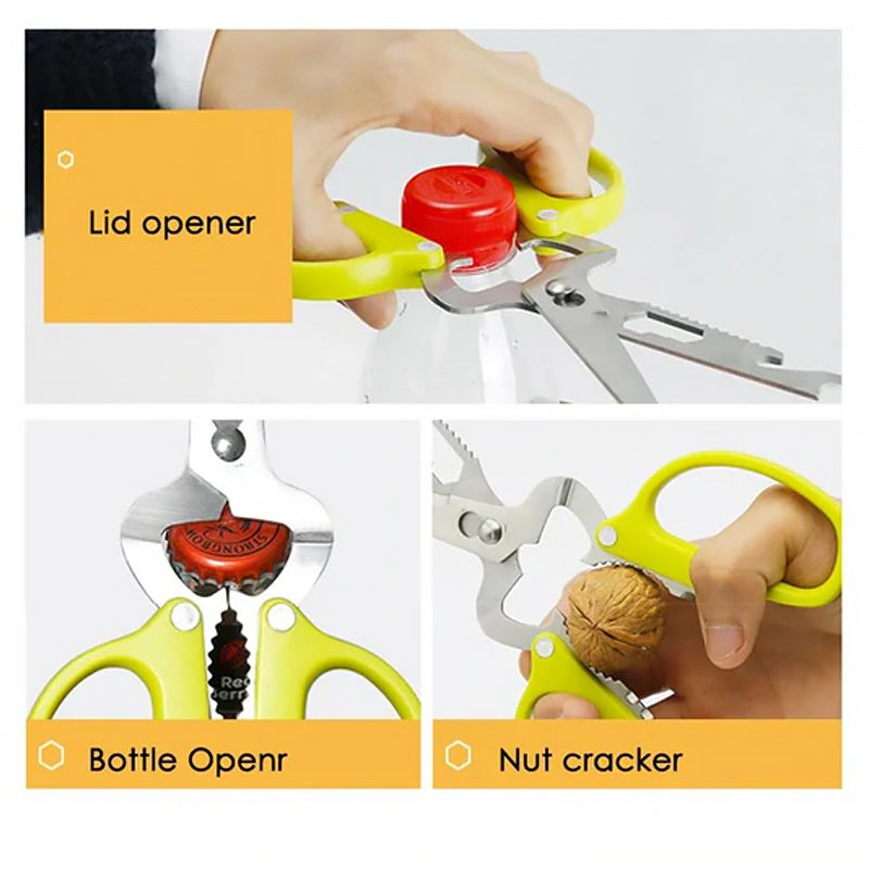 Ciseaux de Cuisine Multifonctionnels Pratiques 2