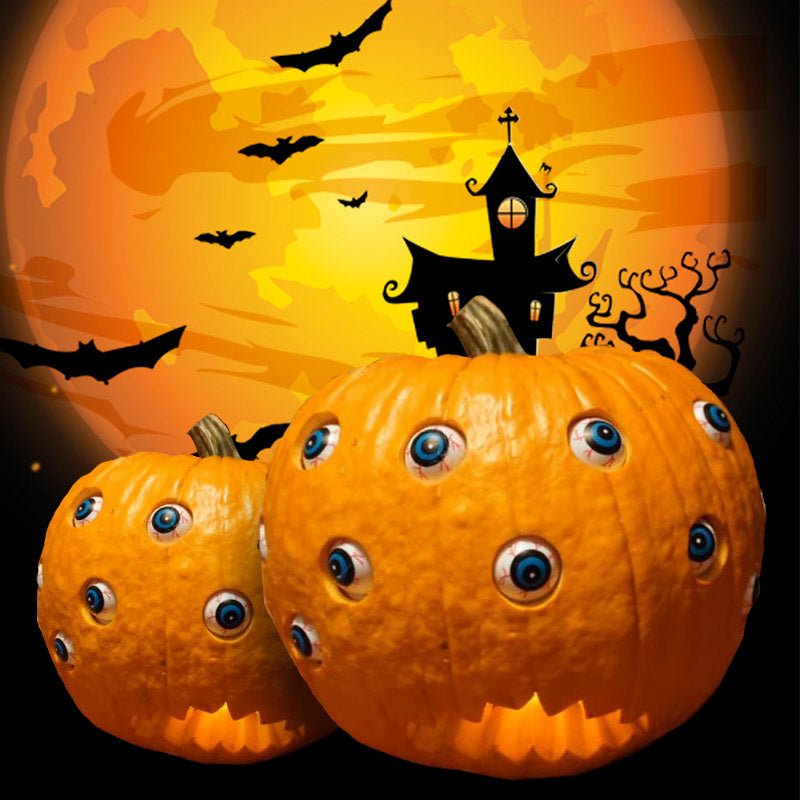 Décoration Halloween Citrouille Effrayante Originale