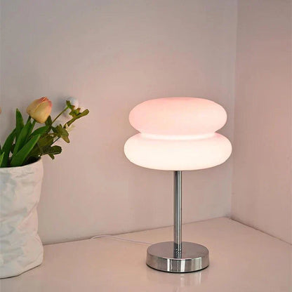 Lampe de Bureau en Verre Transparent Moderne