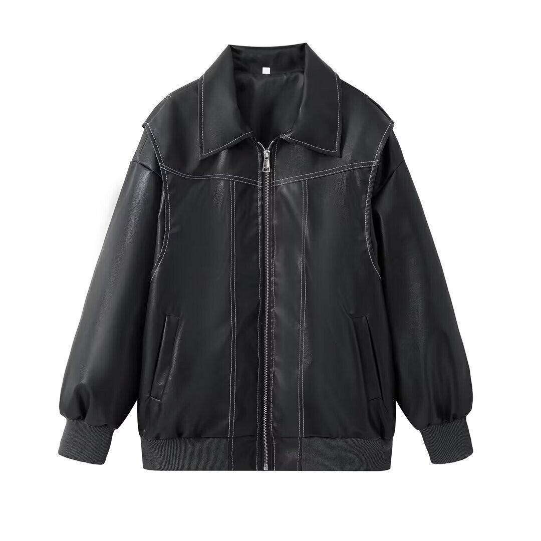 Manteau Femme Élégant Dégagé - Foivo