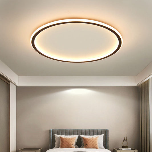 Luminaire Suspendu Rond Design Nordique Moderne - Foivo