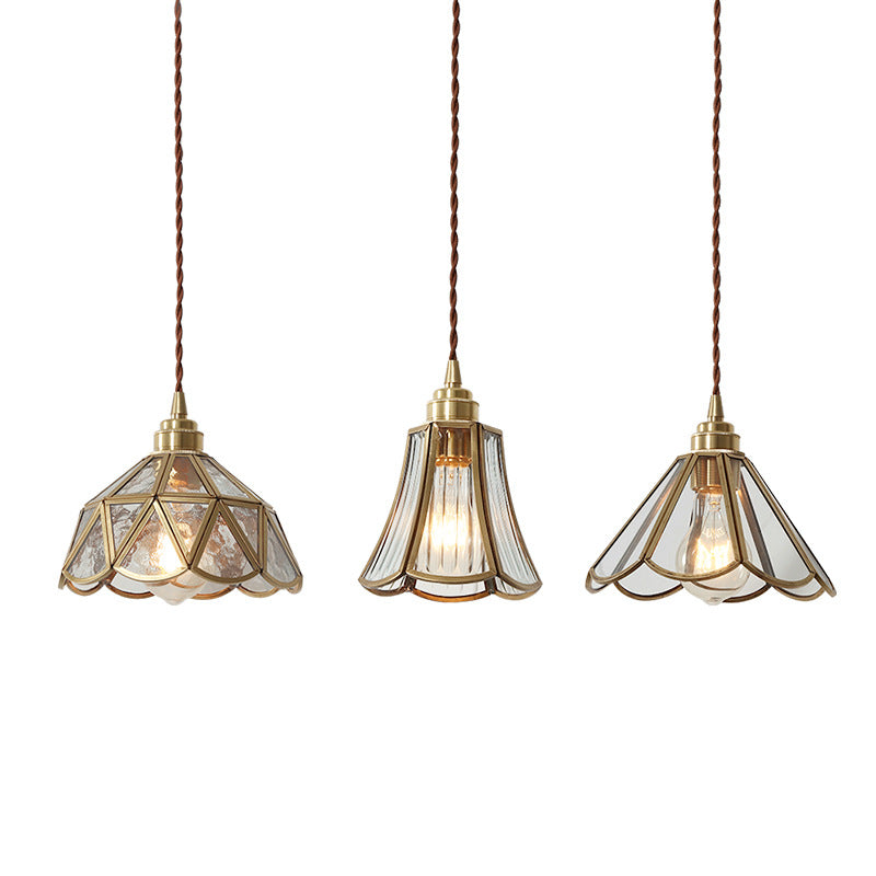 Lampe Suspendue en Verre Chic et Élégante