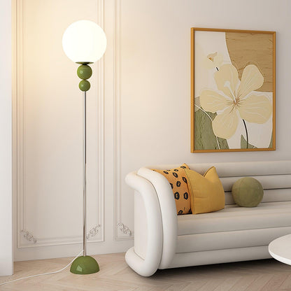 Lampe de Salon Moderne en Verre et Acier