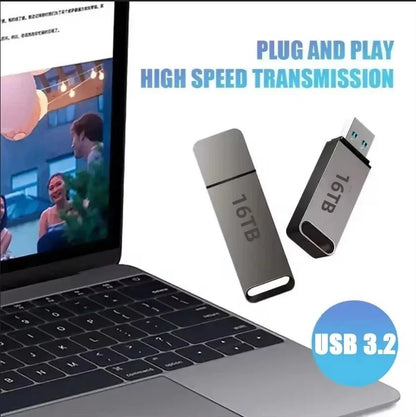 Clé USB Unisexe Haute Vitesse Étanche Résistante aux Chocs