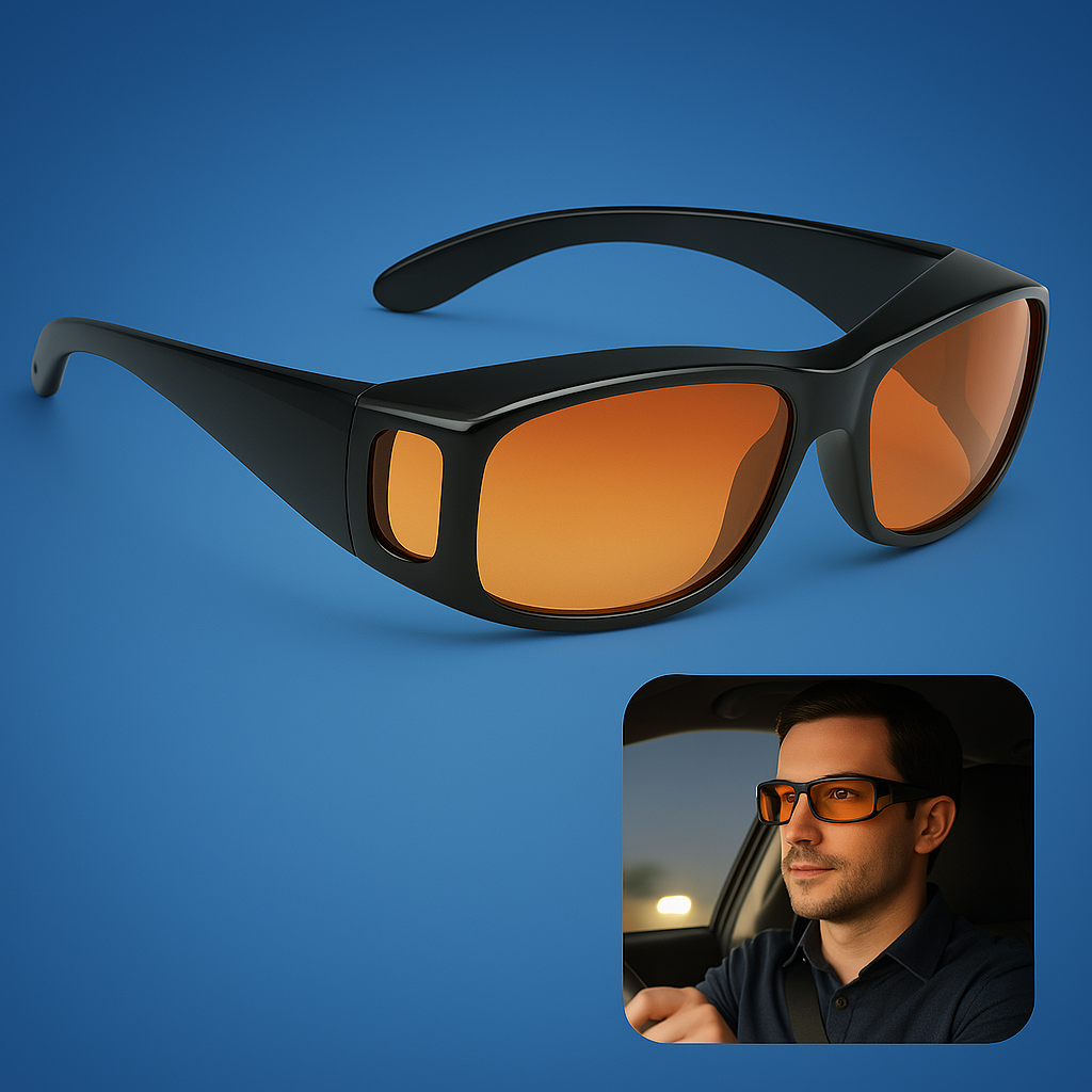 Lunettes de Conduite Nocturne Anti-Éblouissement