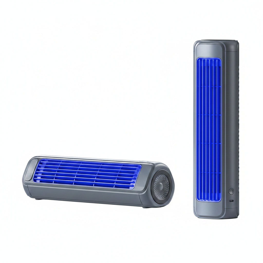 Climatiseur Mobile Compact avec Ventilation et Montage Mural - Foivo