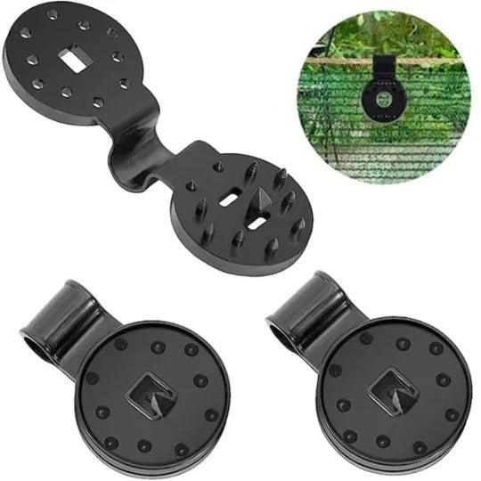 Clips de fixation extérieurs pratiques en plastique robuste - Foivo
