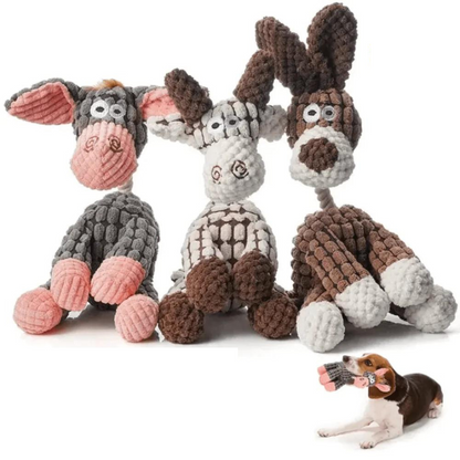 Jouet Morsure en Peluche pour Chiens Énergiques - BlxckFR