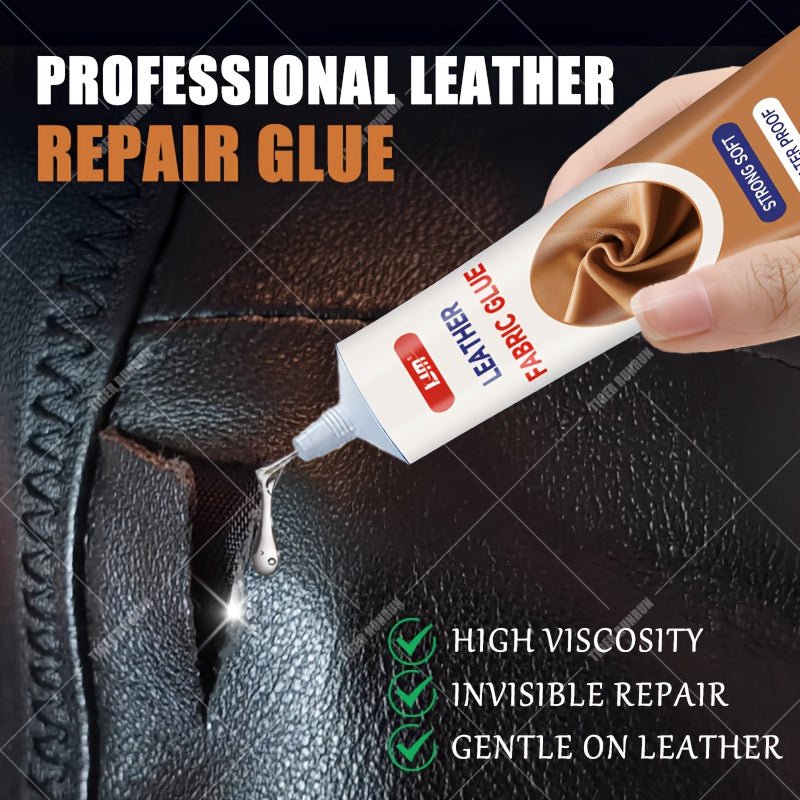 Colle de Réparation Transparent Polyvalente pour Tissus et Cuir 4