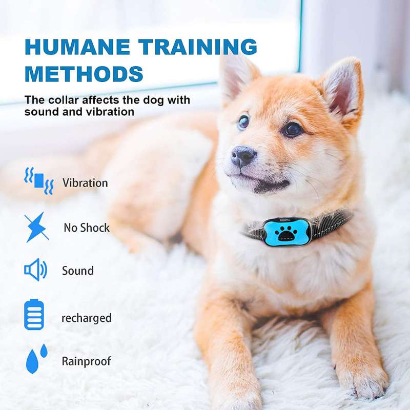 Collier Anti Aboiement Chien avec Technologie Ultrasonique Réglable et Confortable 2