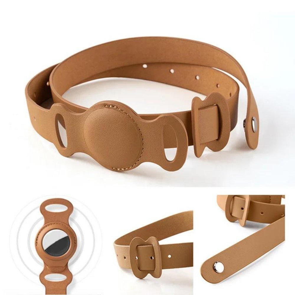 Collier Chien Luxe Avec AirTag Intégré Design Pratique 2