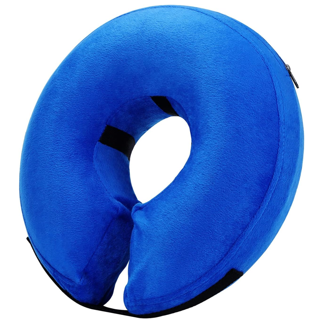 Collier Gonflable Ajustable Pour Chien Confortable 2