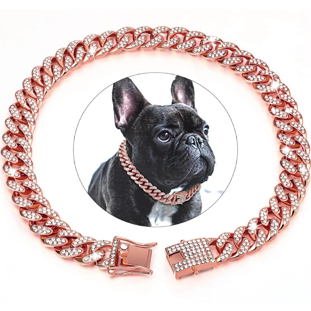 Collier Pour Chien Design Luxueux Brillant 2