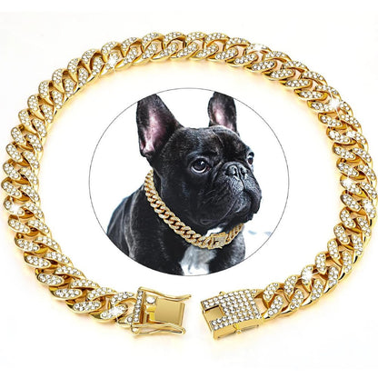 Collier Pour Chien Design Luxueux Brillant 3