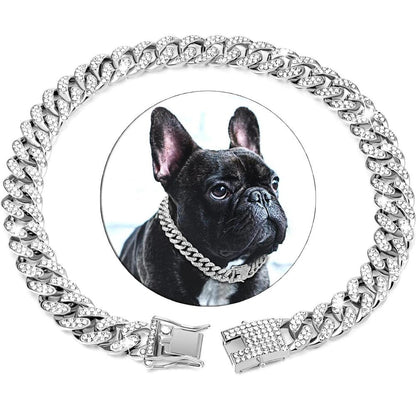 Collier Pour Chien Design Luxueux Brillant 4