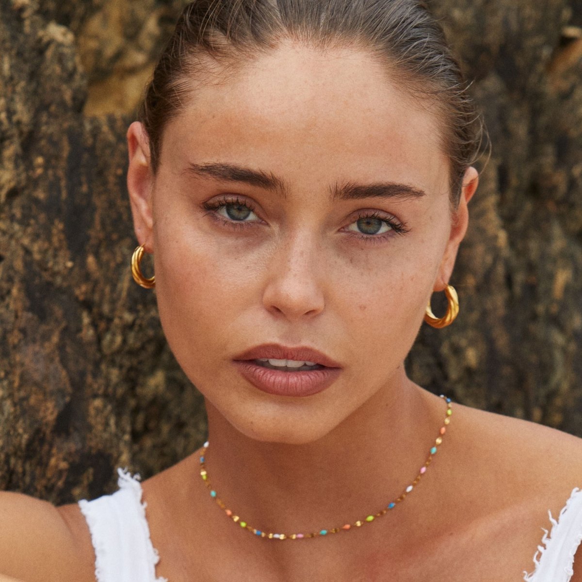 Collier Ras du Cou Coloré Tendance 1