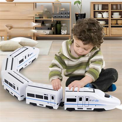 Jouet de Train en Bois Éducatif pour Petits Enfants