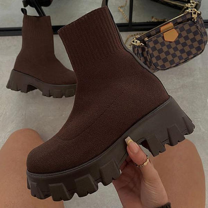 Bottes Femme Hiver Chaudes et Élégantes - Foivo