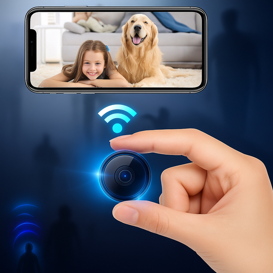 Caméra de Surveillance Wi-Fi Compacte HD Intérieur - BlxckFR