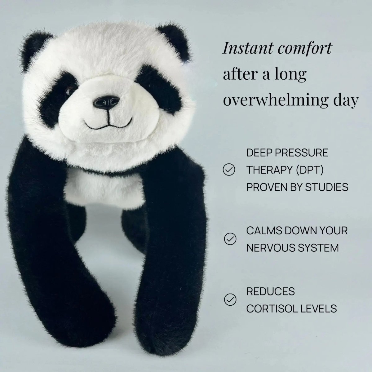 Compagnon Câlin Doudou Ultra Doux avec Bras Extra Longs 7