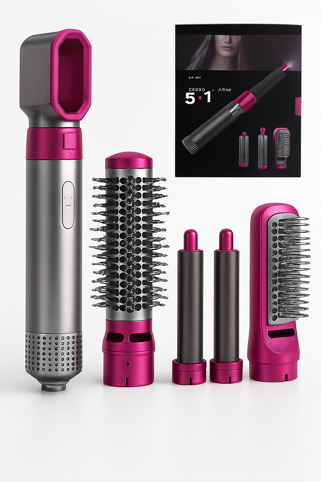 Kit de coiffure avec Ondulateur et Sèche-cheveux