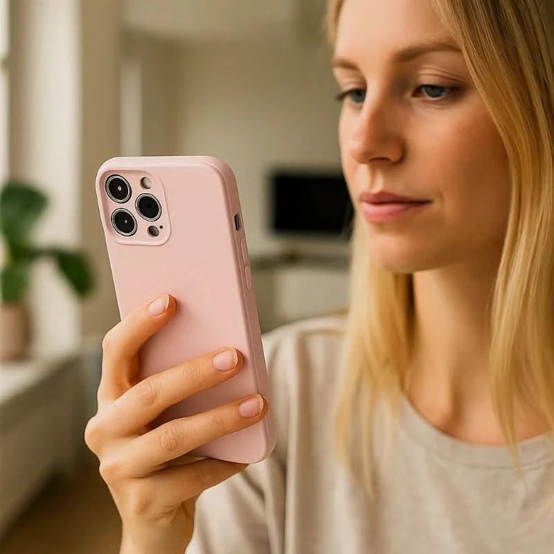 Coque TPU pour iPhone Ultra Fine avec Poignée Confortable 1