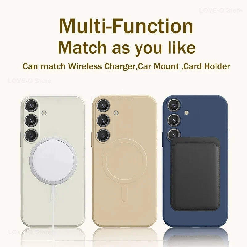 Coque de Charge Magnétique pour Samsung Galaxy 4