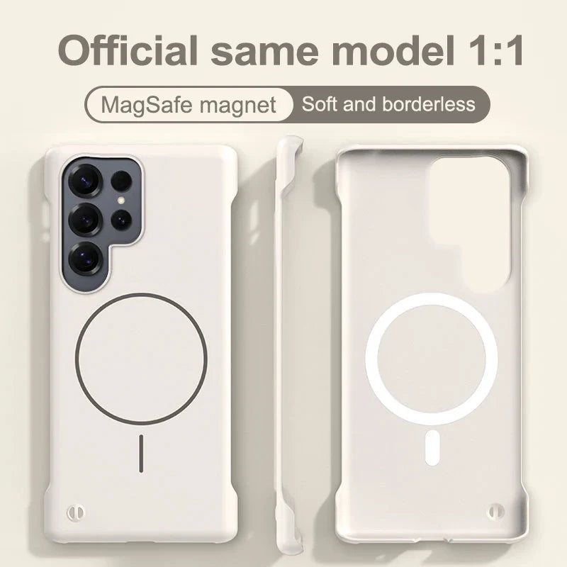 Coque de Protection Magnétique pour Samsung Galaxy S25 Edge 2