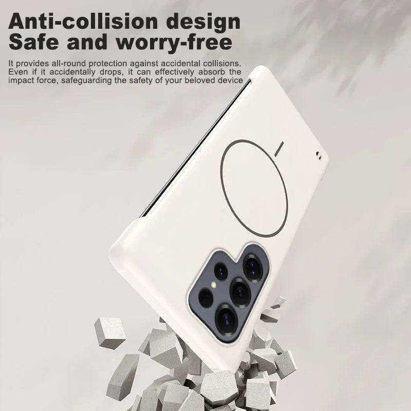 Coque de Protection Magnétique pour Samsung Galaxy S25 Edge 4