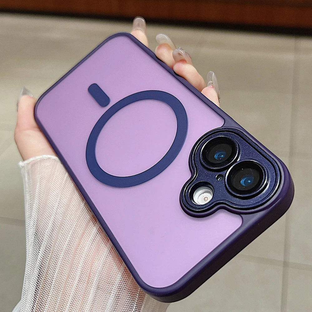 Coque de Téléphone Antichoc Magnétique pour iPhone 17 13